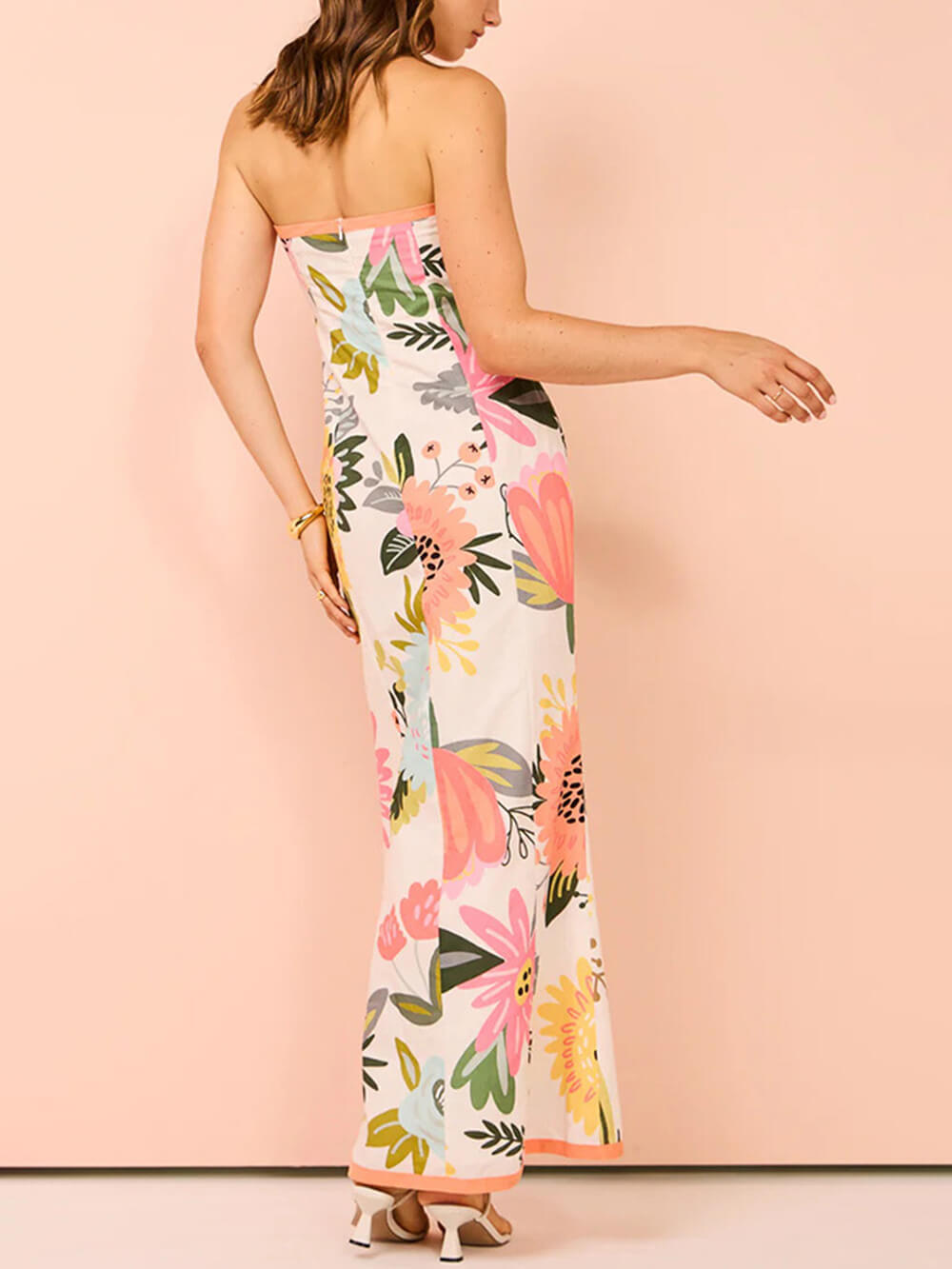 Summer Sexy Split Wrap Printed Dresses