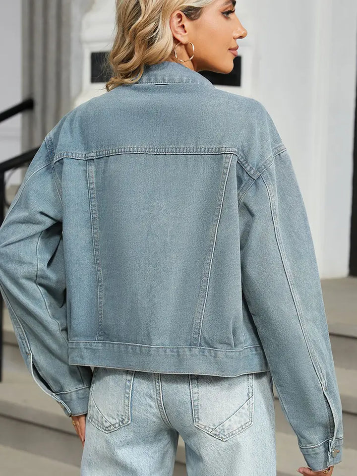 Vintage Rhinestone Denim Jacket