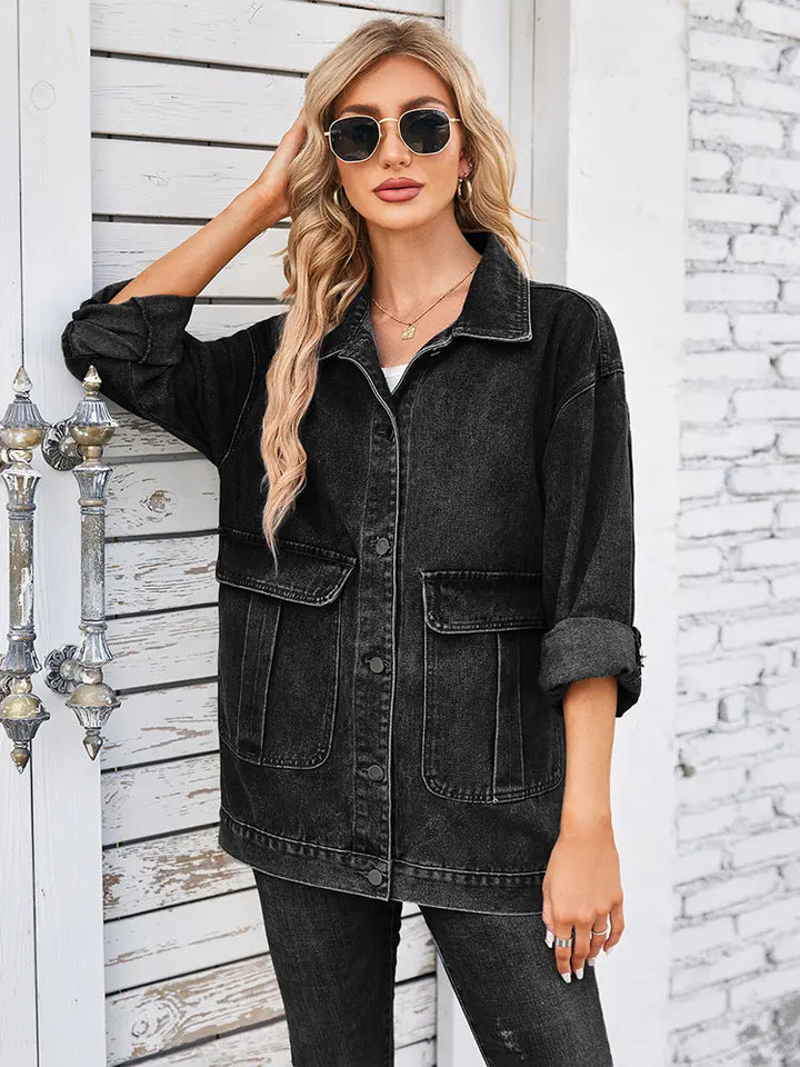 Casual Fall Denim Jacket