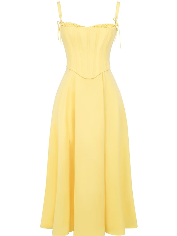 Sunshine Cotton Midi Sundress