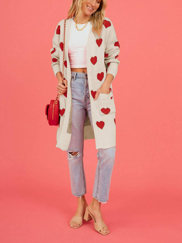 Heart Knit Cardigan