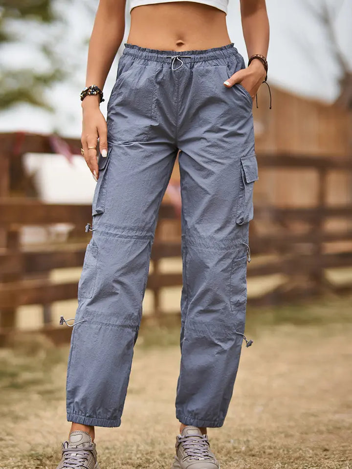 Trendy Multi-Pocket Adjustable Cargo Pants