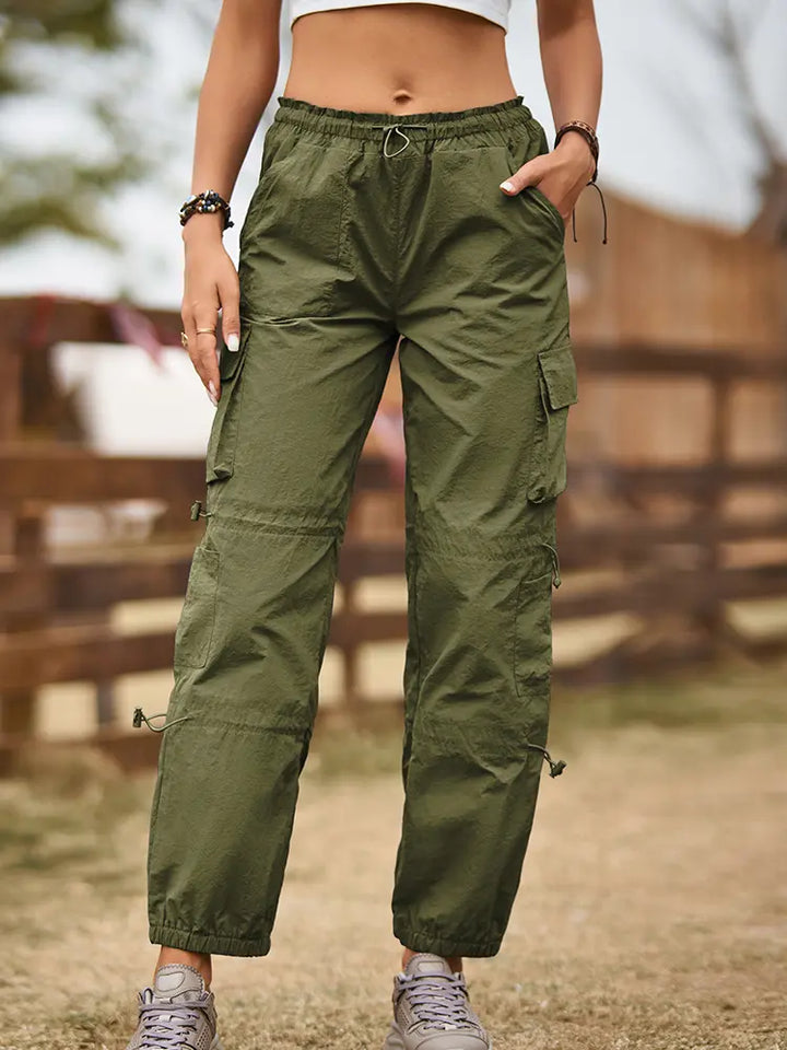 Trendy Multi-Pocket Adjustable Cargo Pants