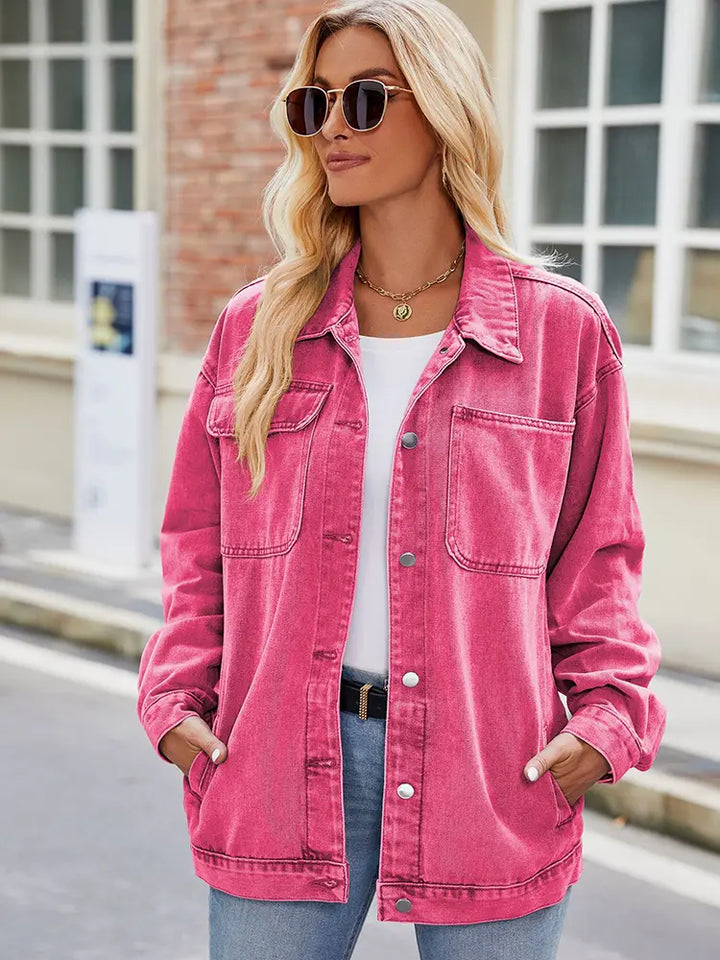 Vintage Washed Denim Jacket