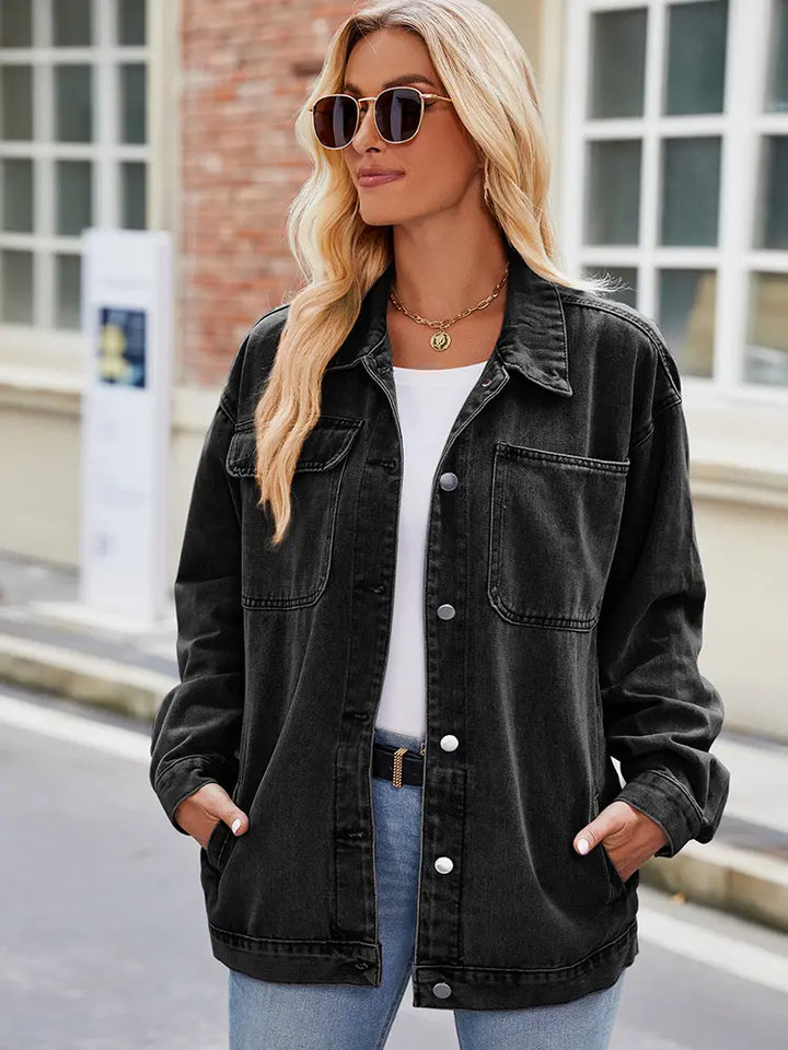 Vintage Washed Denim Jacket