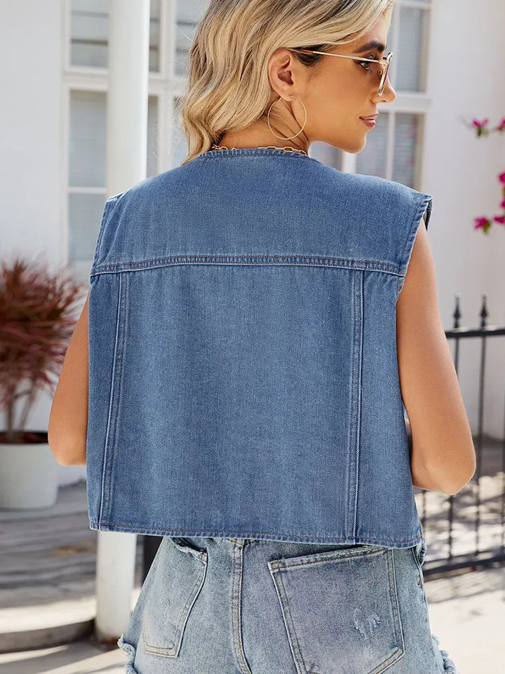 Women’s Summer Denim Vest