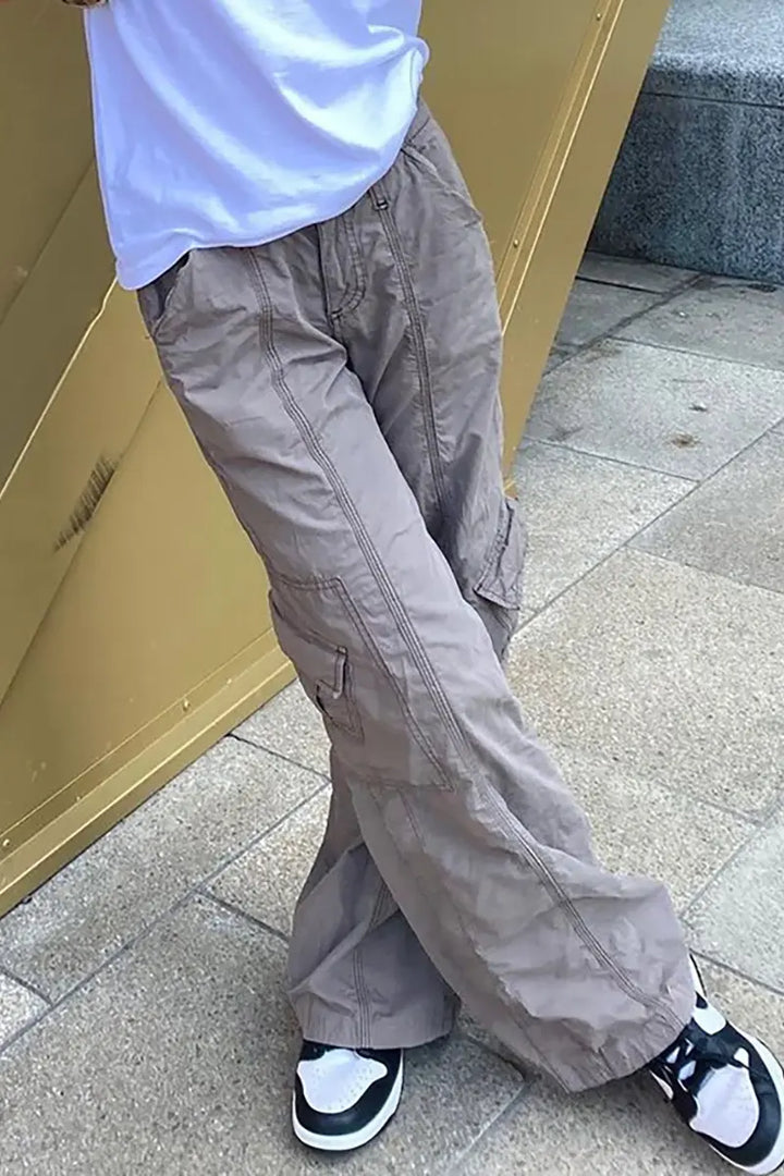 Low-Rise Cargo Pants