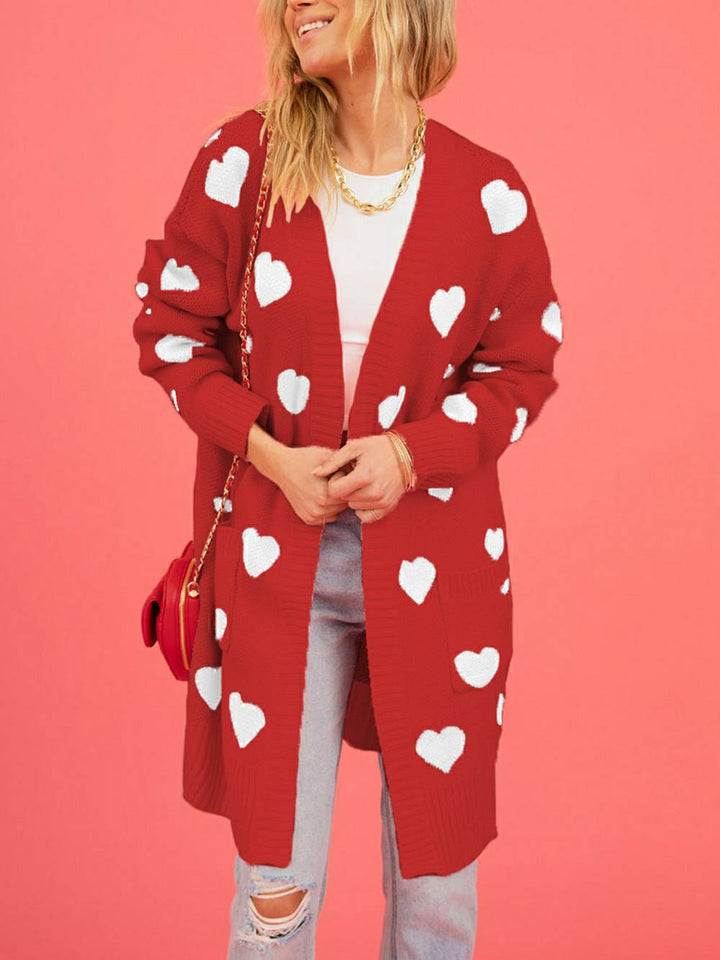 Heart Knit Cardigan