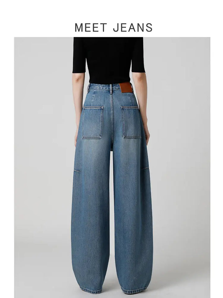 Designer High-Waist Arc Jeans