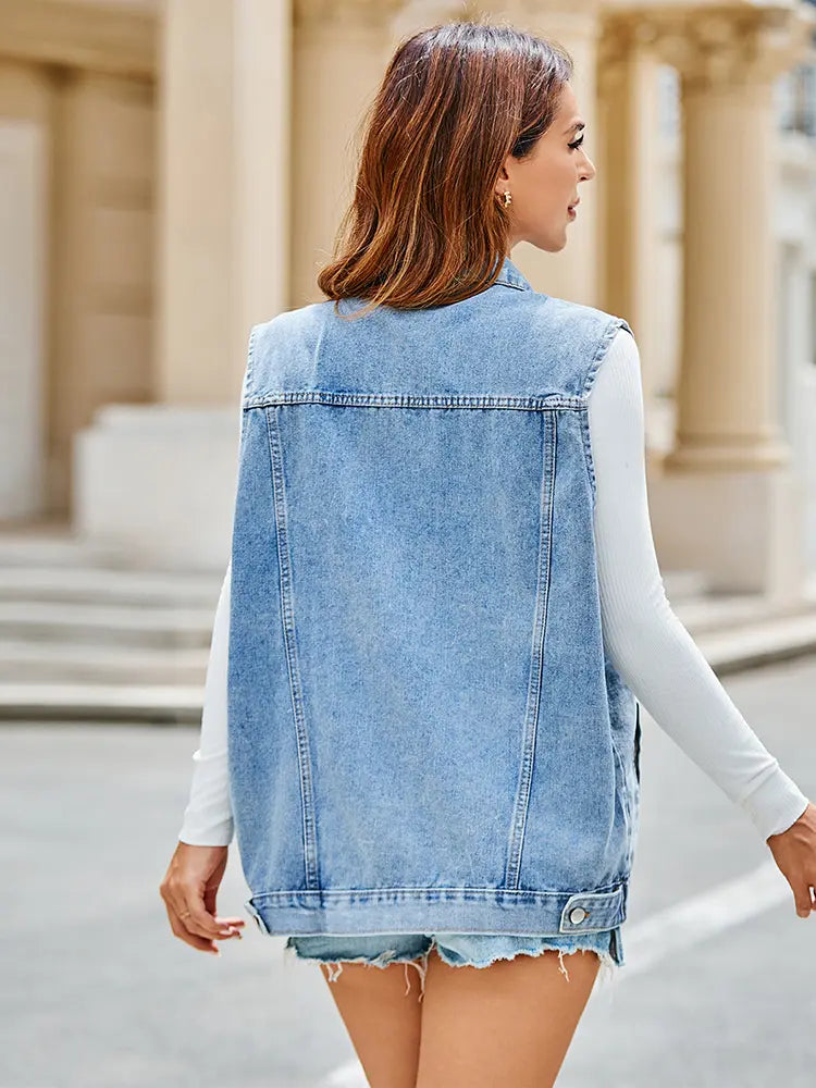 Classic Denim Vest Top