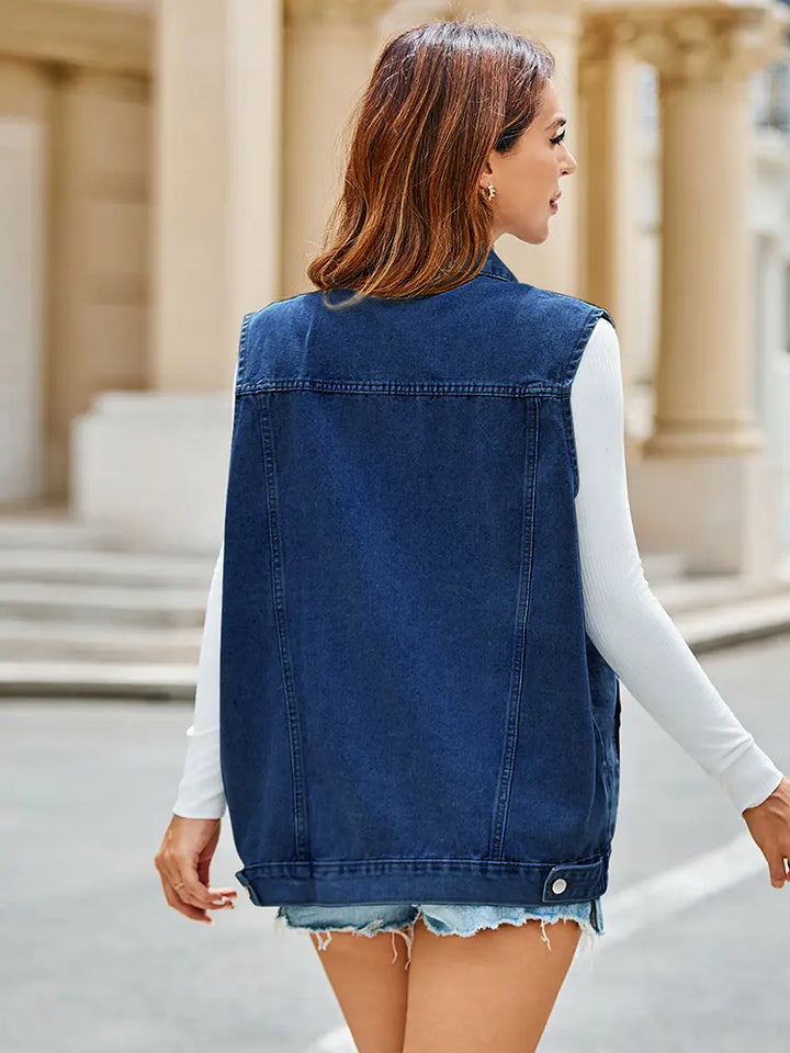 Classic Denim Vest Top