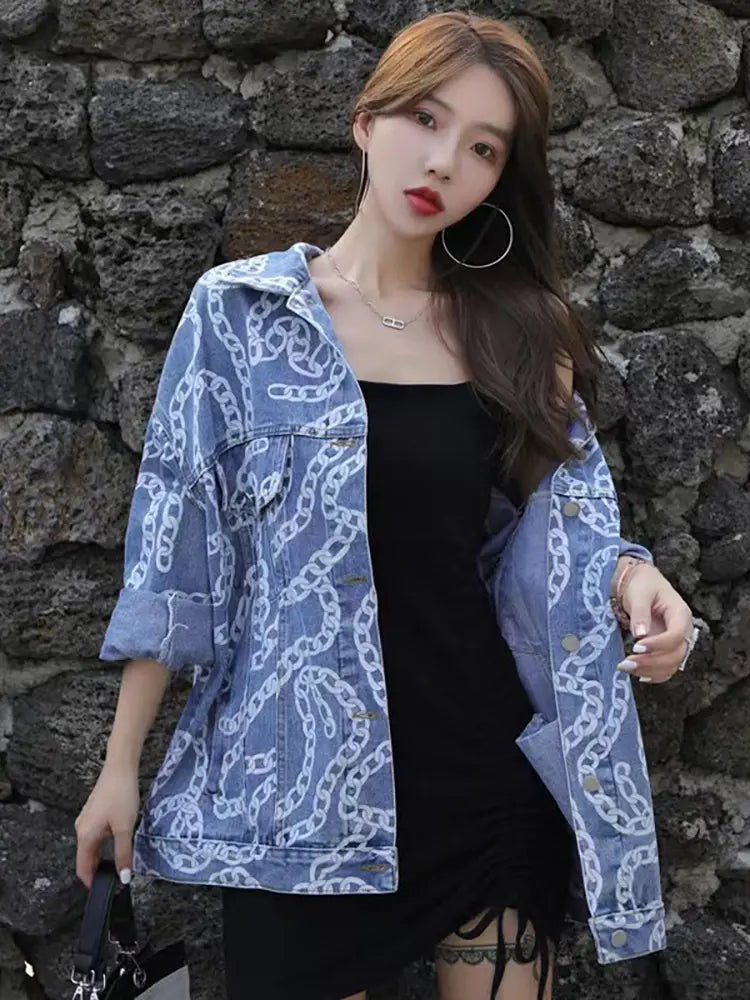 Retro Chic Denim Jacket