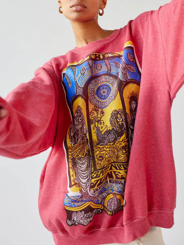 The Doors Graphic Oversize Sweatshirt