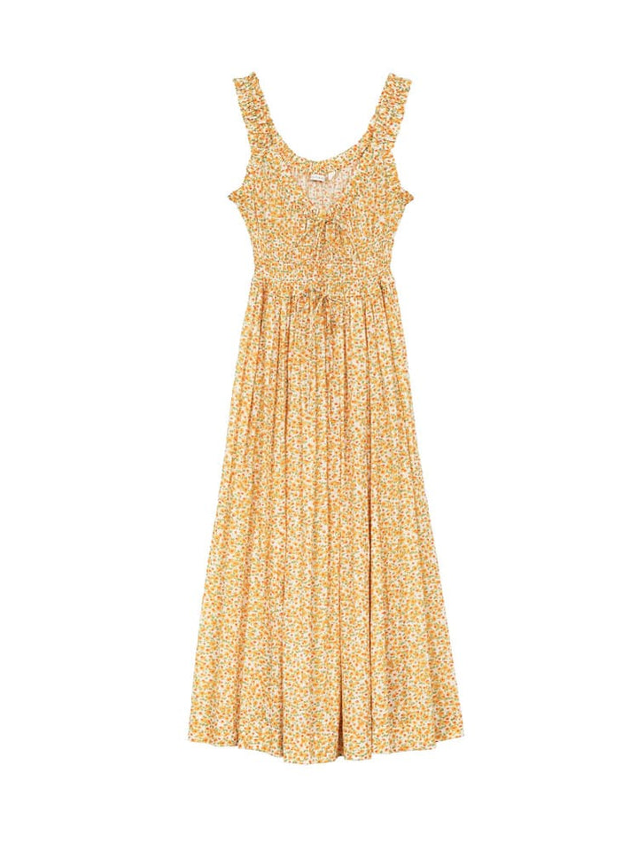 Emmaretta Dress-Yellow