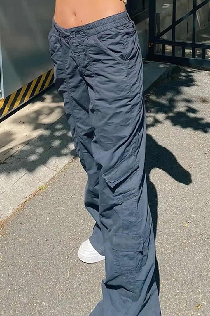 Low-Rise Cargo Pants