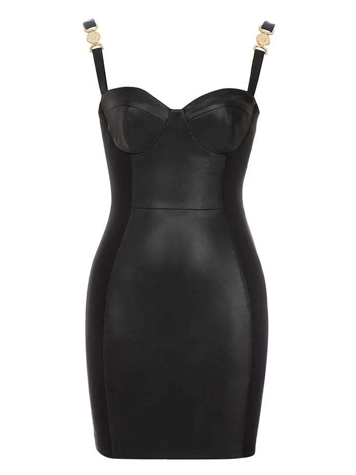 Sexy Strappy Backless Bodycon Mini Dress