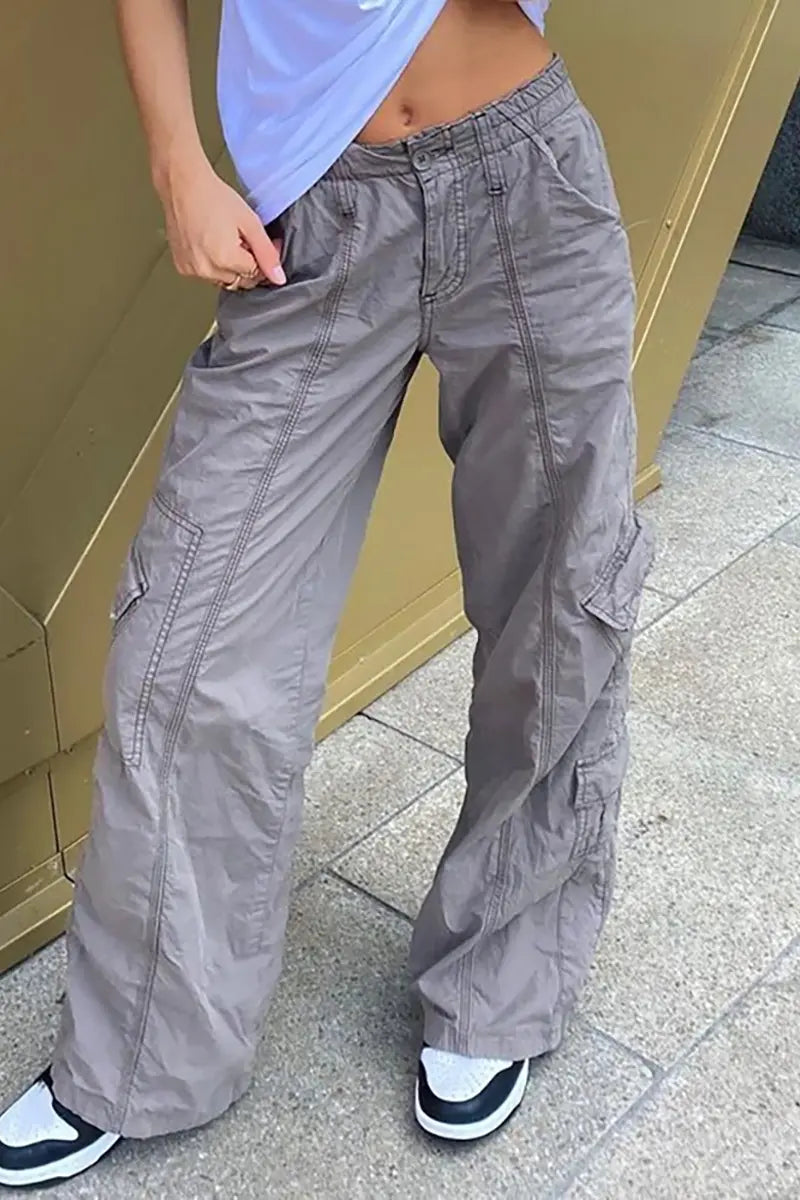 Low-Rise Cargo Pants