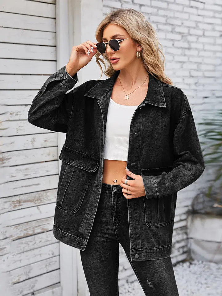 Casual Fall Denim Jacket