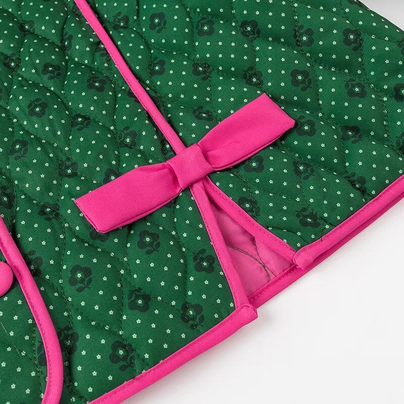 Green Life Pink Bow Jacket