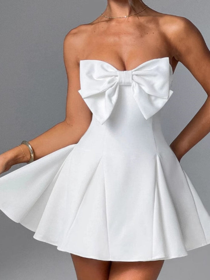 Bow-Tie Sweetheart Dress