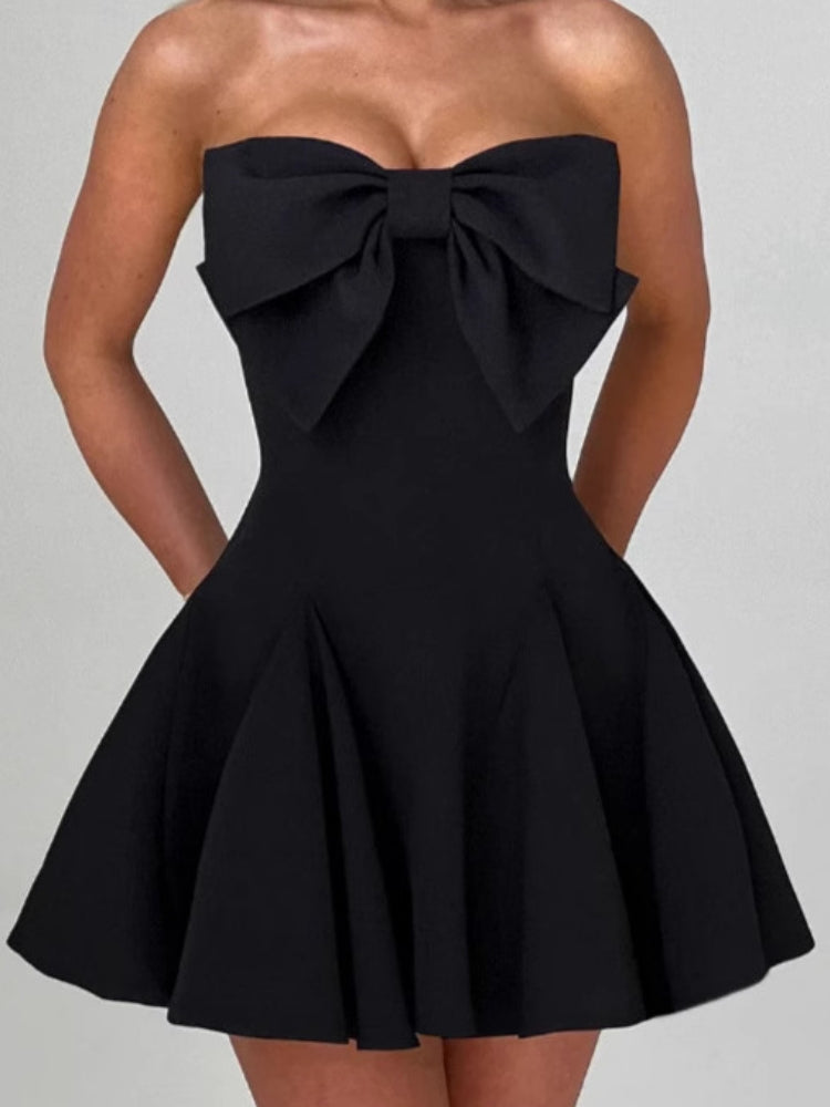 Bow-Tie Sweetheart Dress