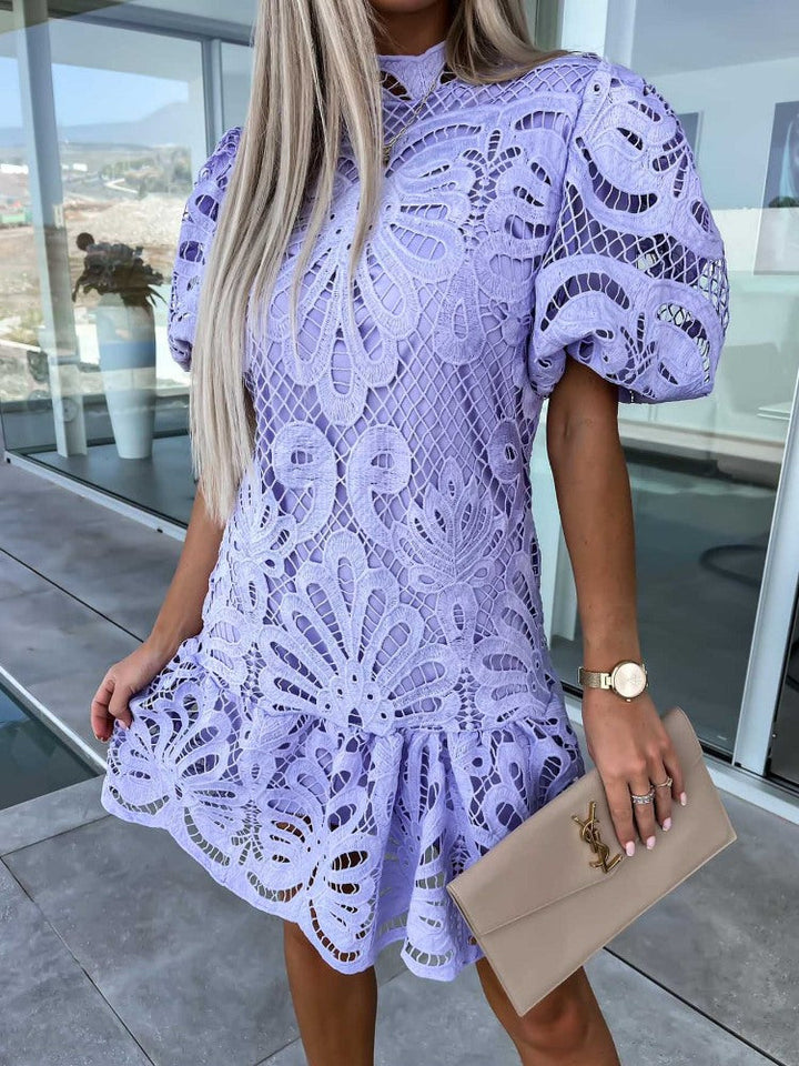 Lace Hollow Out Dress