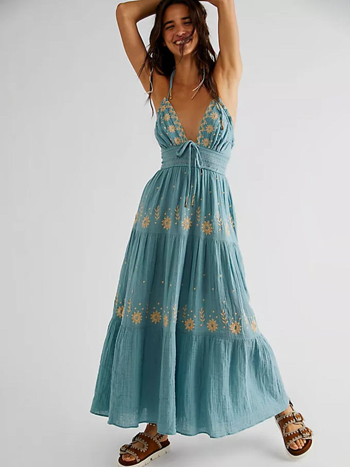 Real Love Embroidered Dress