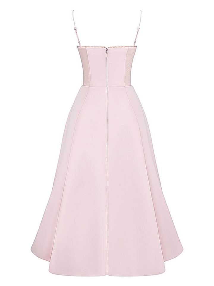 Ballerina Pink Midi Dress