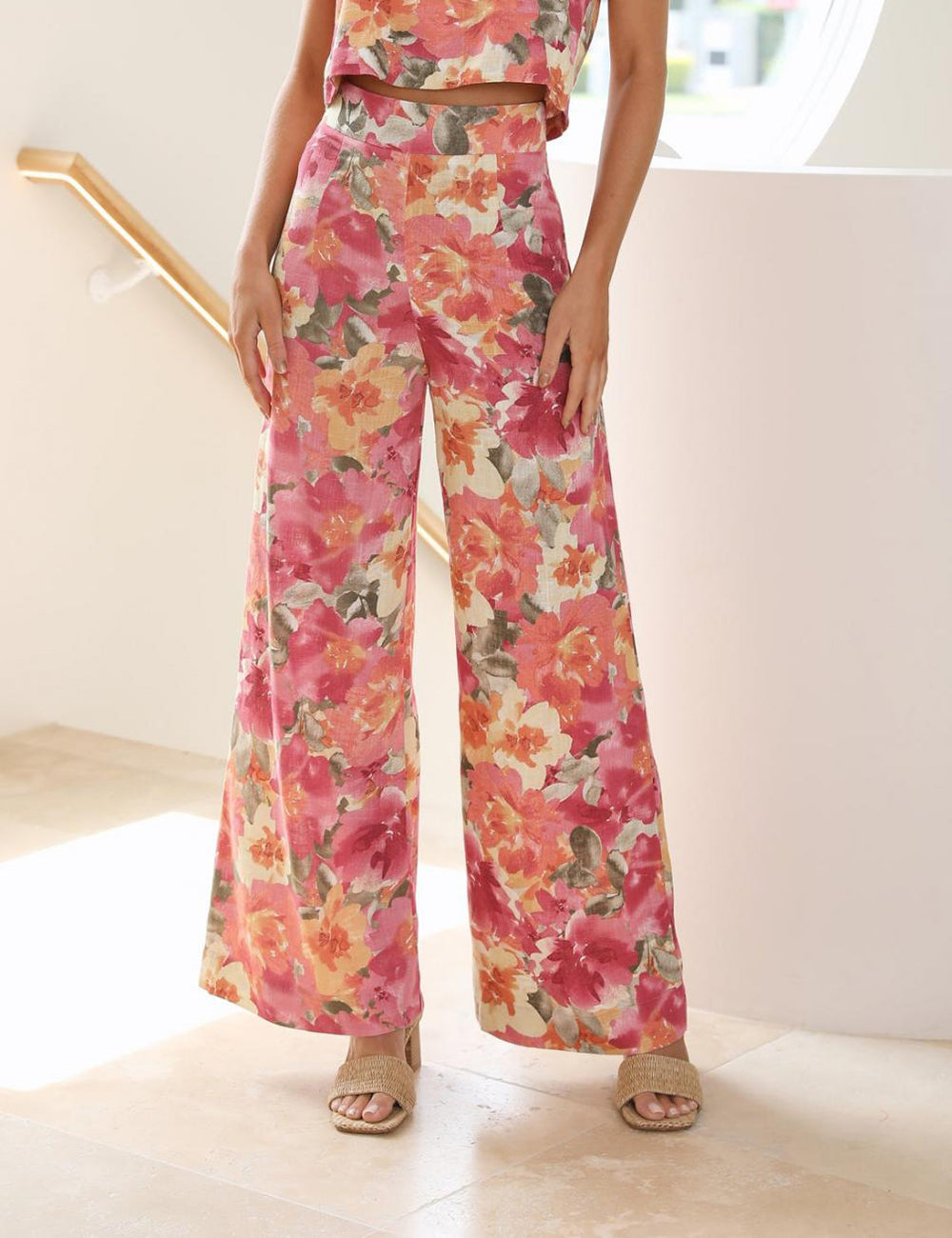 Tillie Wide Leg Pants – Alannah Print