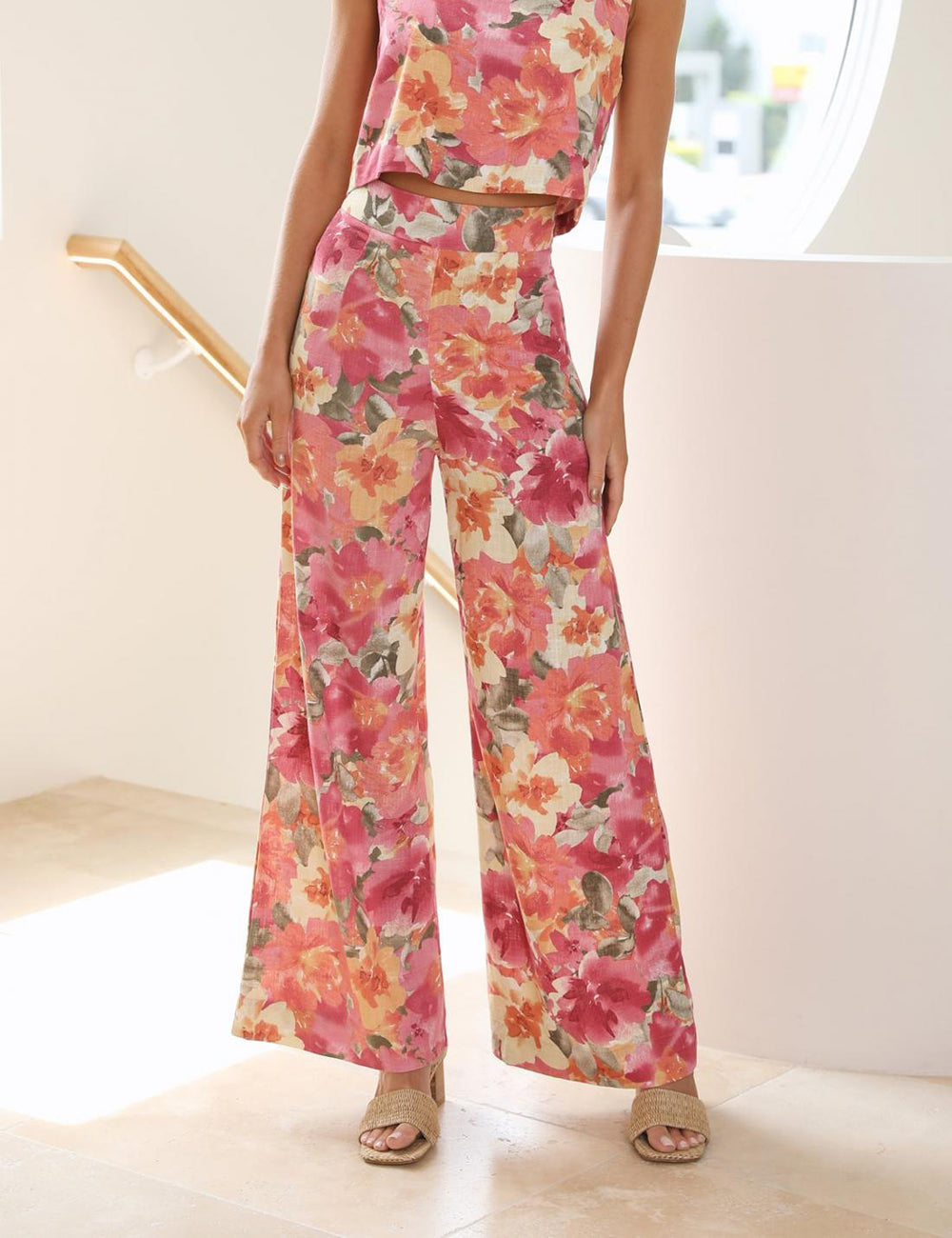 Tillie Wide Leg Pants – Alannah Print